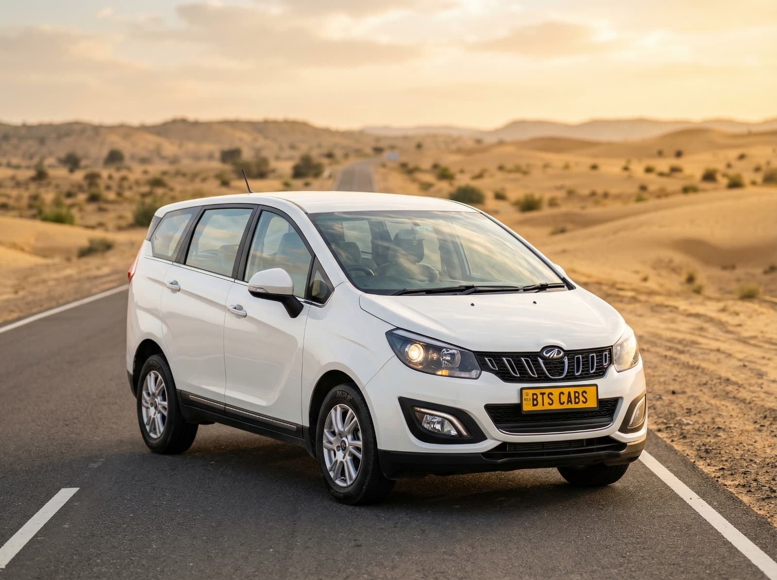 Mahindra Marazzo rental vehicle