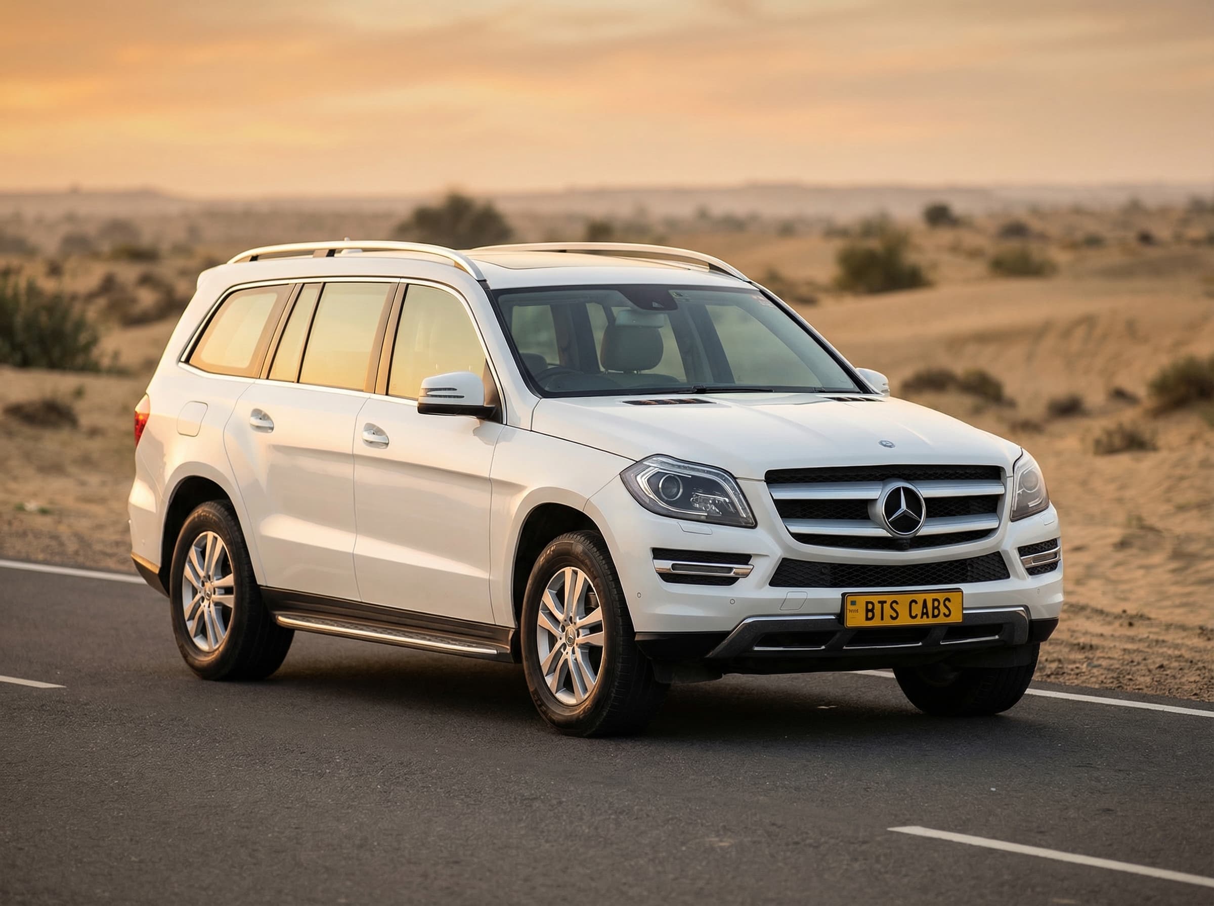 Mercedes GL 350 rental vehicle