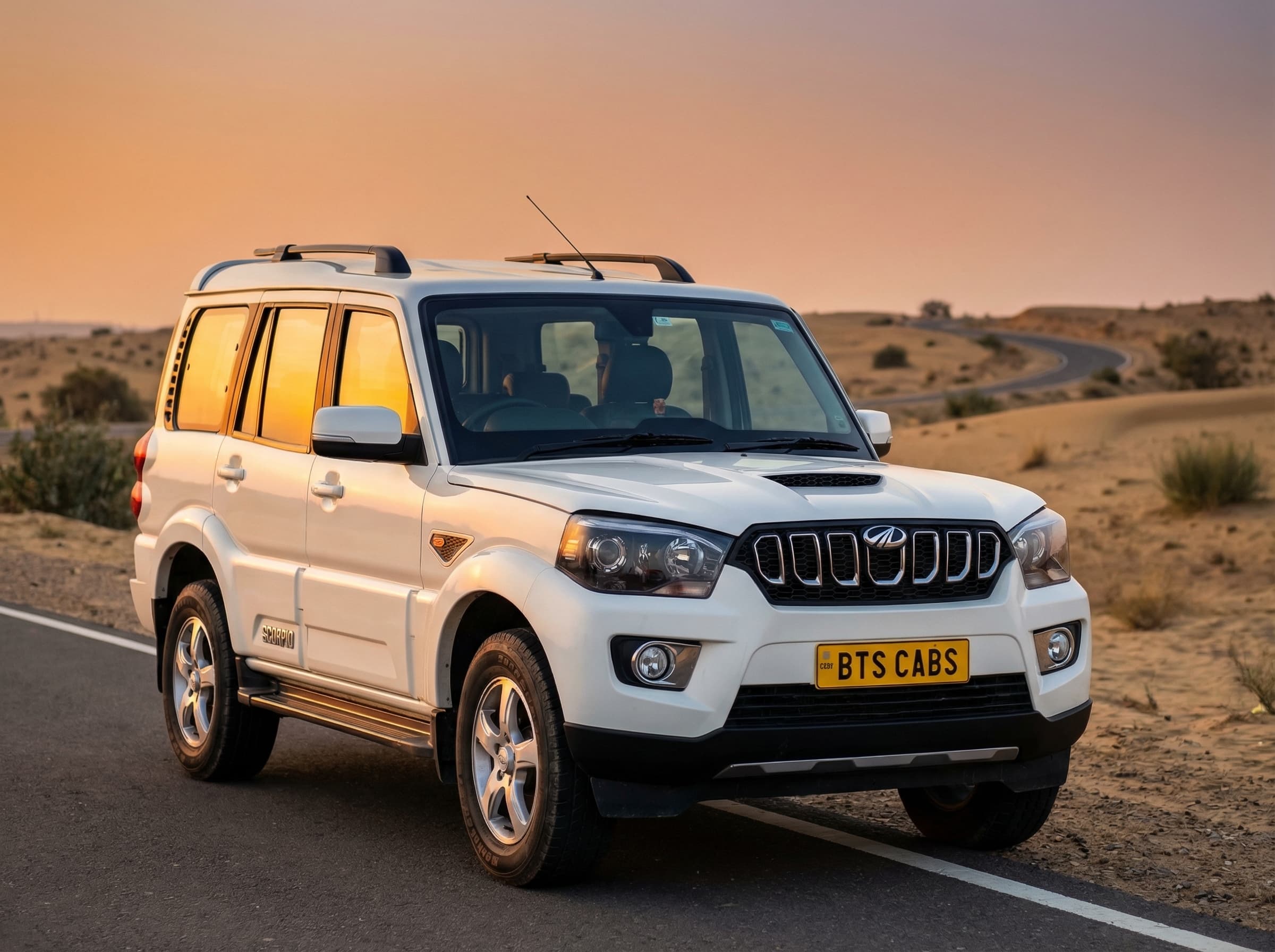Mahindra Scorpio rental vehicle