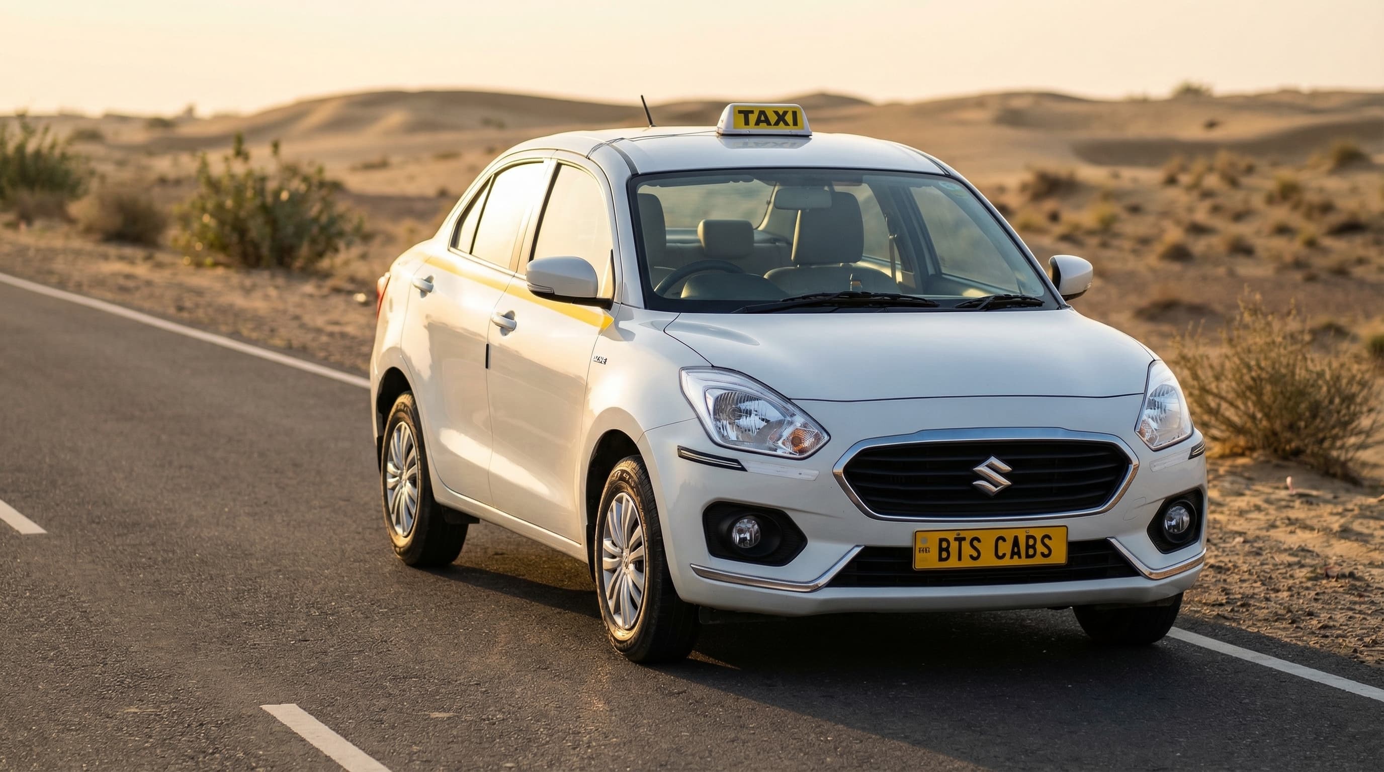 Swift Dzire rental vehicle